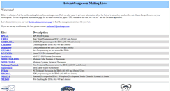 Desktop Screenshot of lists.midrange.com