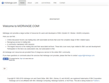 Tablet Screenshot of midrange.com